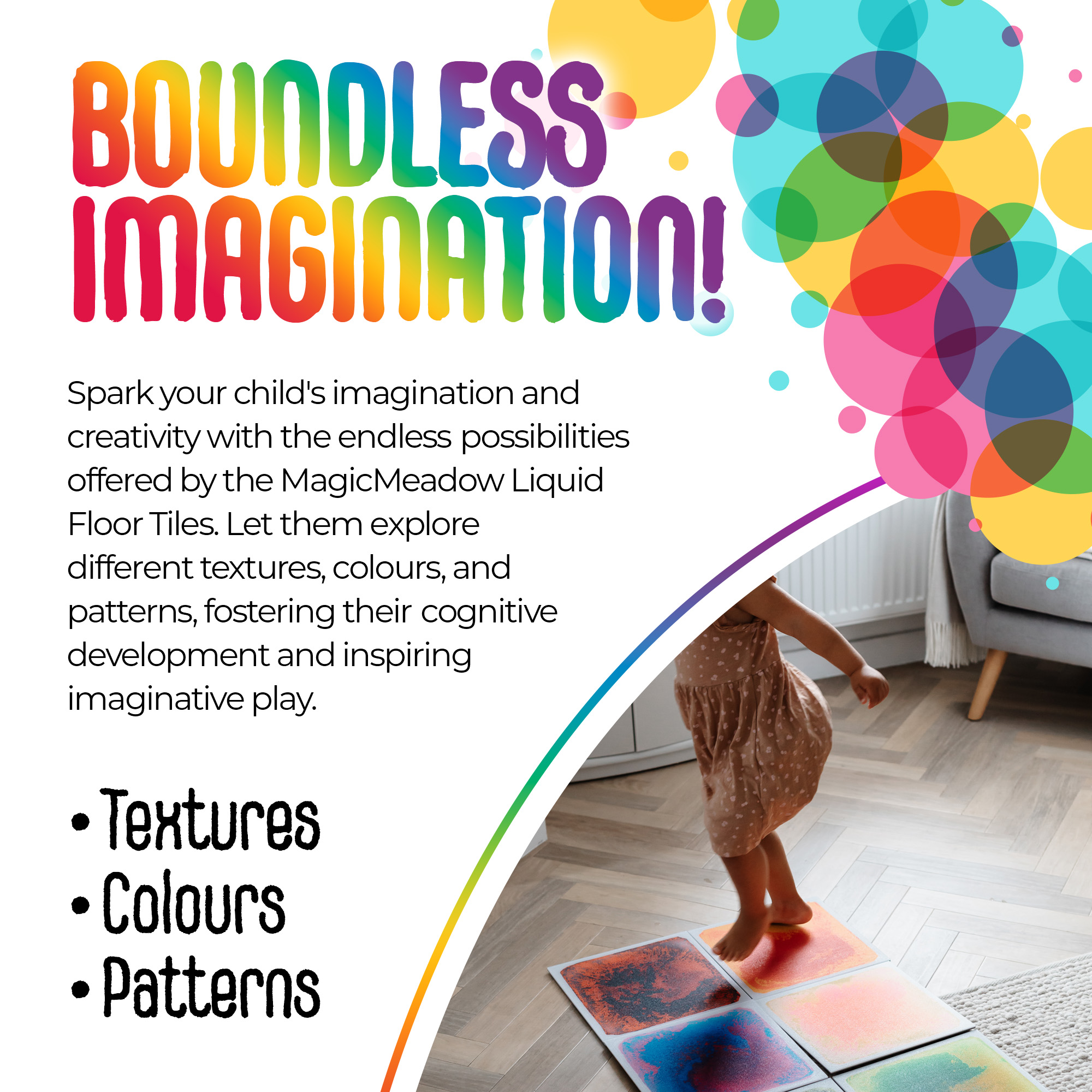 Magic meadow floor tiles