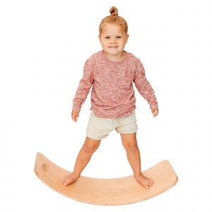 magic meadow wooden balance board