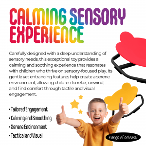Magic meadow Spinning frog sensory toy