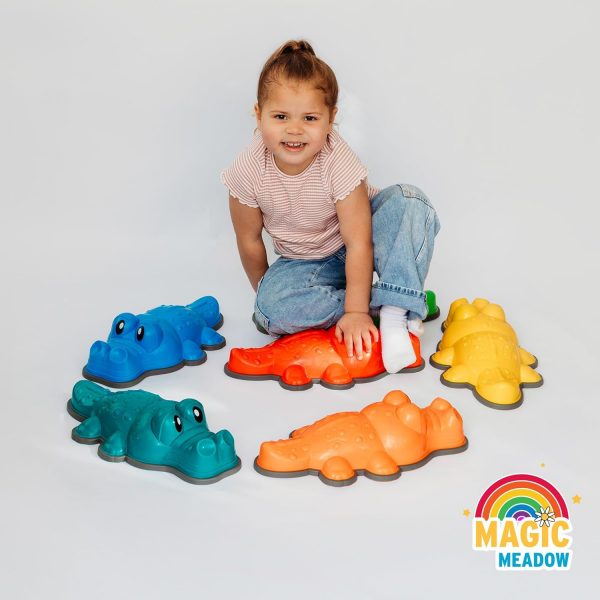 MagicMeadow Crocodile Stepping Stones
