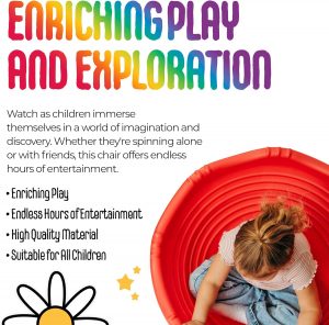 MagicMeadow Spinning Big Top Sensory Toy