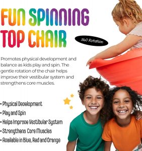 MagicMeadow Spinning Big Top Sensory Toy