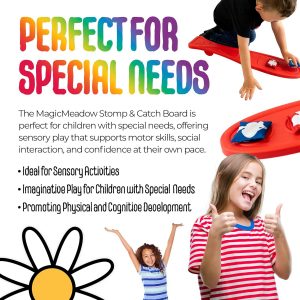 Magic Meadow Sensory Stomp and Catch Board