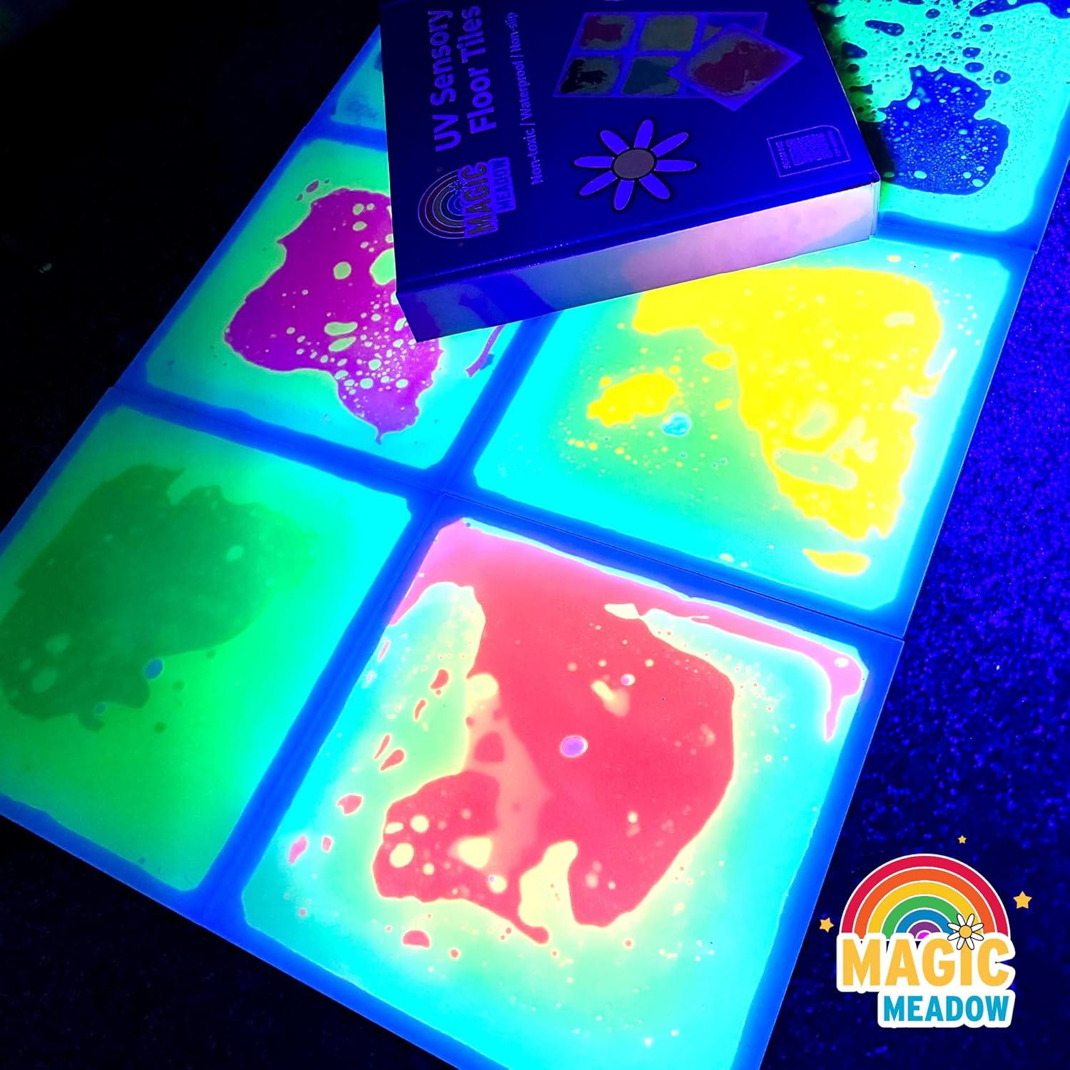 magic meadow UV Liquid Floor Tiles