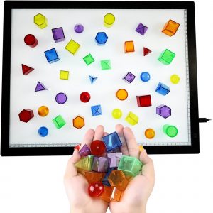 Magic Meadow LED Light Panel With Geometric Shapes Sensory Toy