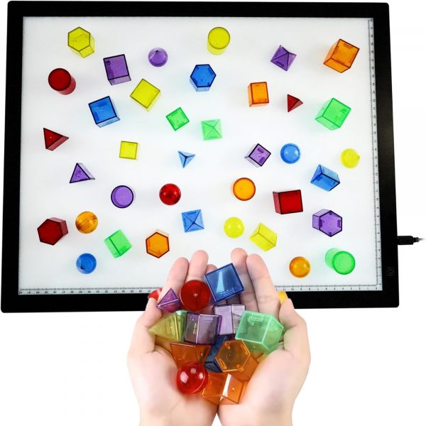 Magic Meadow LED Light Panel With Geometric Shapes Sensory Toy