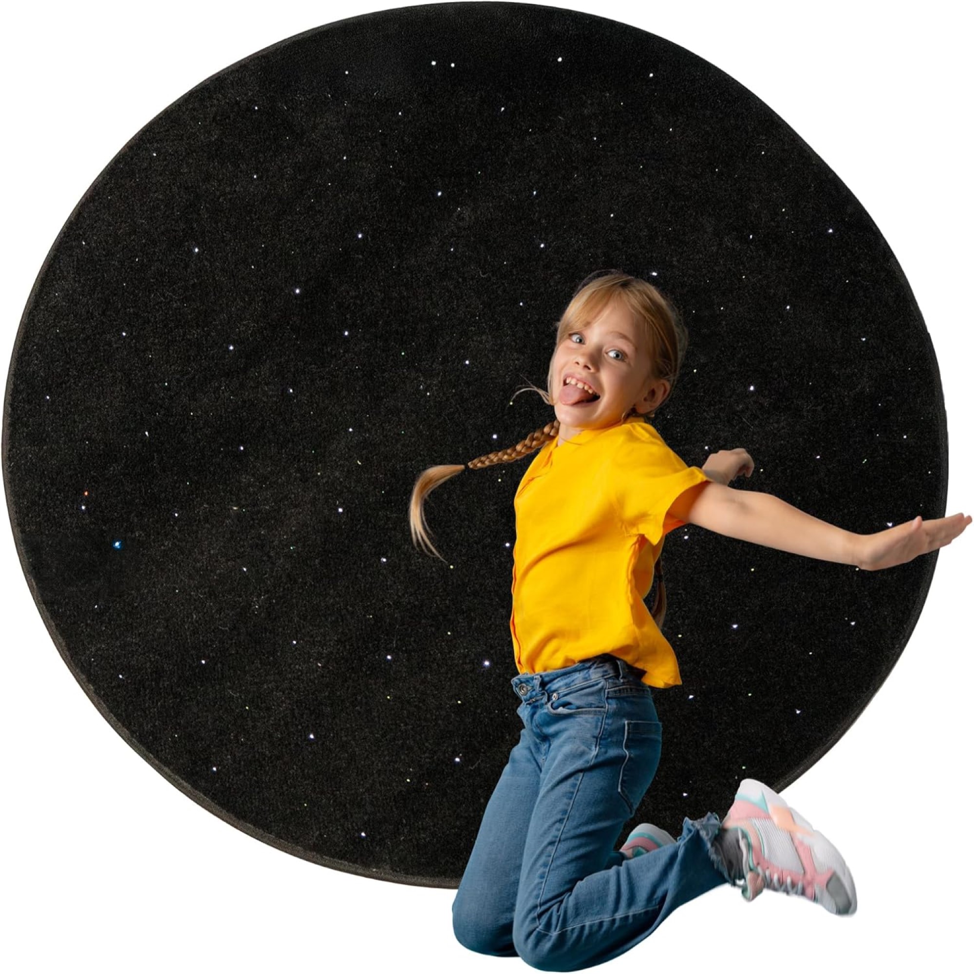 Round Mat with Sensory Coloured Lights