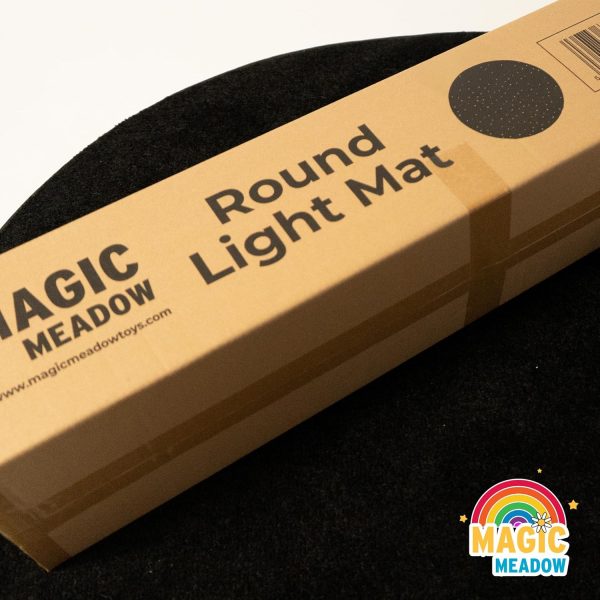 Magic Meadow Round Mat with Sensory Coloured Lights
