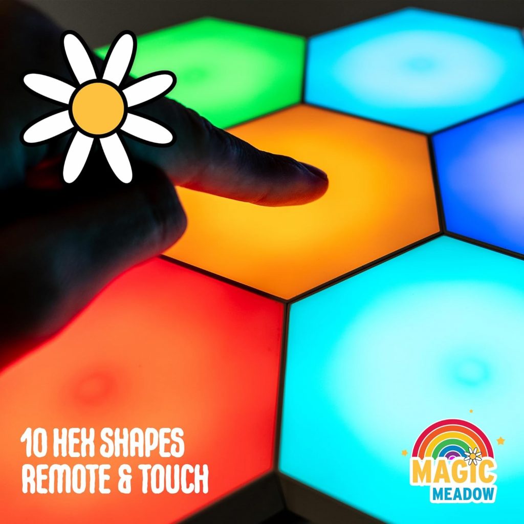 Magic Meadow Touch-Sensitive Hexagon Cell Lights Panel