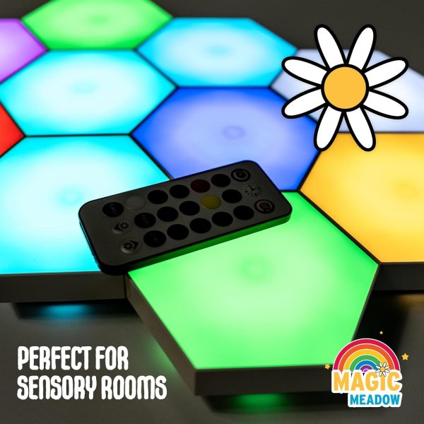 Magic Meadow Touch-Sensitive Hexagon Cell Lights Panel