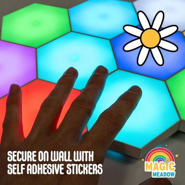 Magic Meadow Touch-Sensitive Hexagon Cell Lights Panel