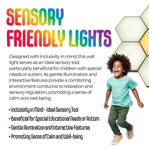 Touch-Sensitive Hexagon Cell Lights