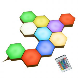 Touch-Sensitive Hexagon Cell Lights