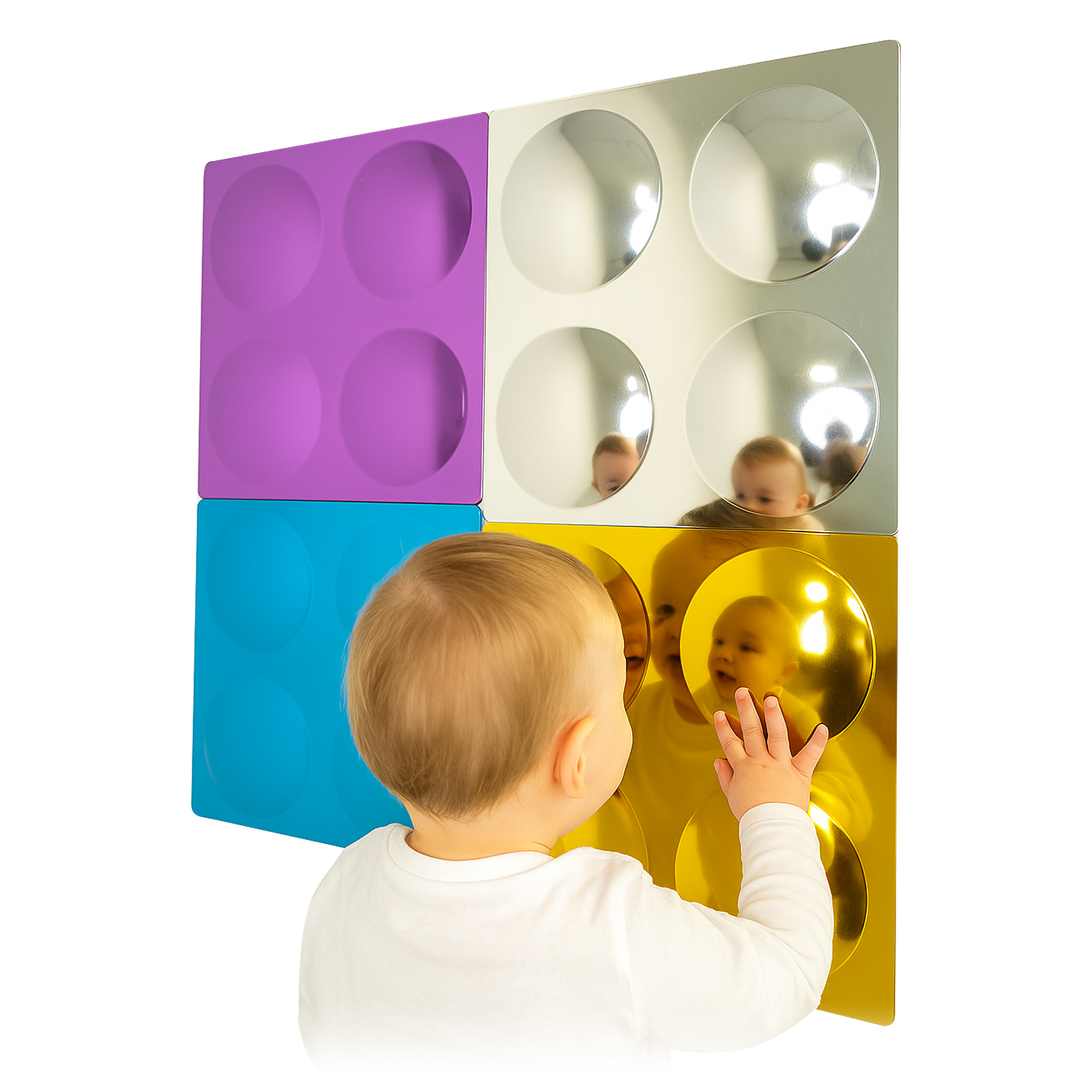 Magic Meadow Sensory Bubble Convex Mirror Panels