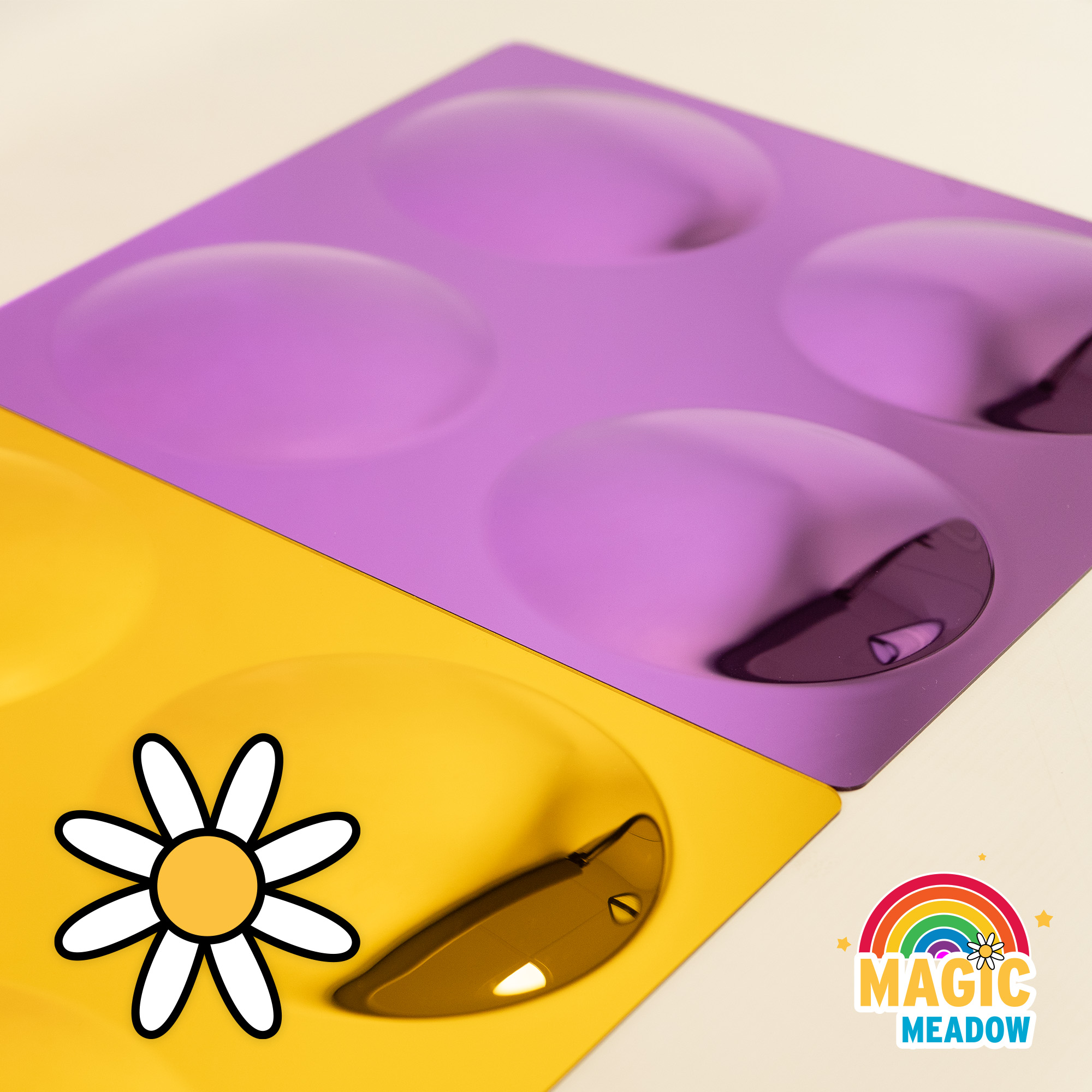 Magic Meadow Sensory Bubble Convex Mirror Panels