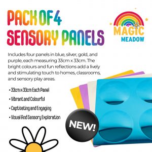 Magic Meadow Sensory Bubble Convex Mirror Panels