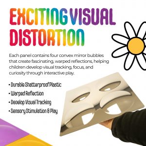 Magic Meadow Sensory Bubble Convex Mirror Panels
