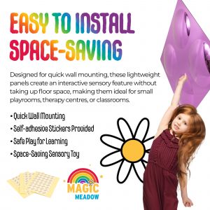 Magic Meadow Sensory Bubble Convex Mirror Panels