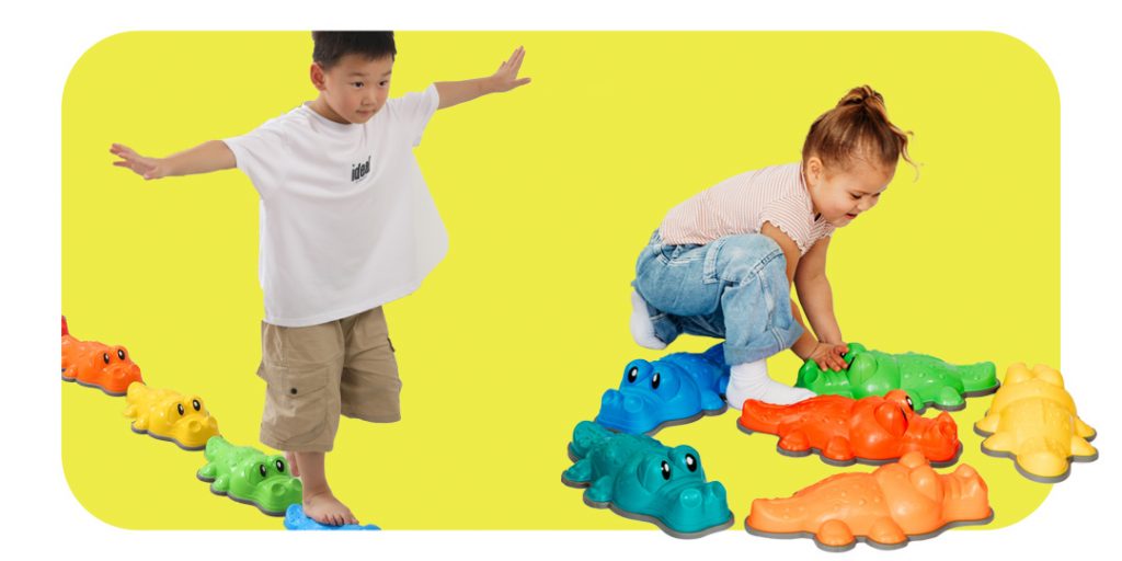 MagicMeadow Crocodile Stepping Stones