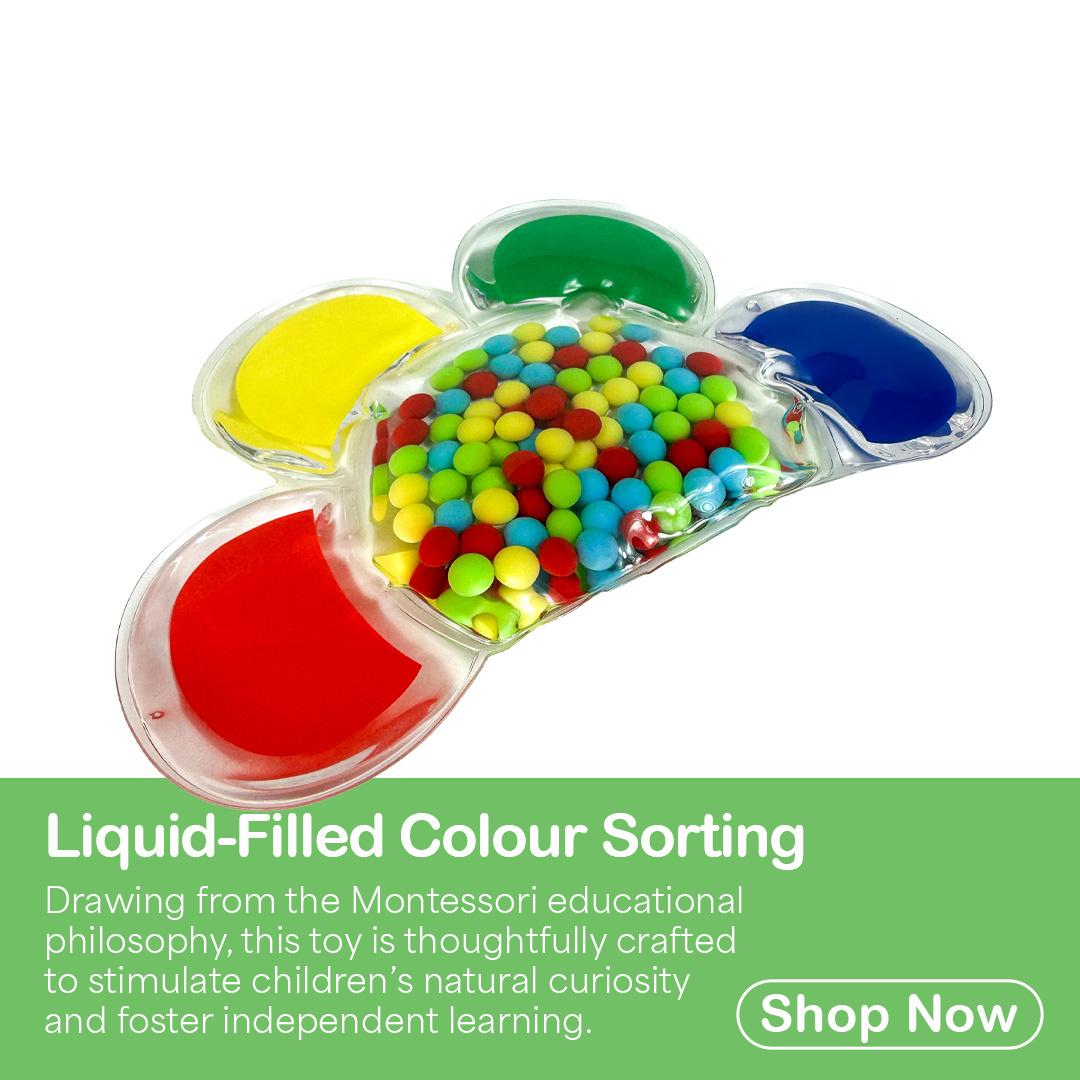 MagicMeadow Liquid-Filled Colour Sorting Toy